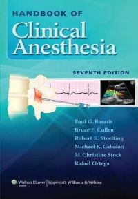 Handbook of Clinical Anesthesia Seventh edition 