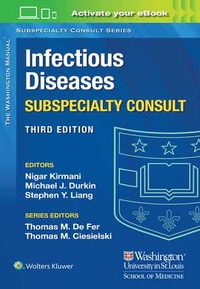  Washington Manual Infectious Disease Subspecialty Consult Third edition